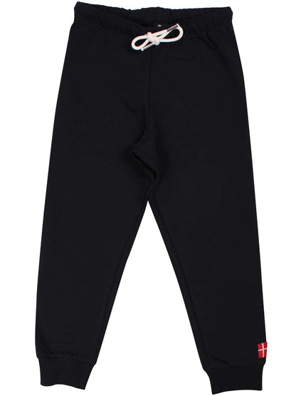 Lækre sorte sweatpants i bomuld til børn