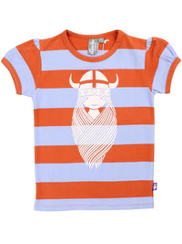 ORGANIC - Danesolbaer Tee Light Rust/Purple FREJA