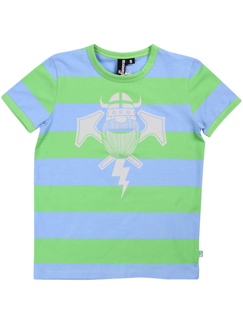 T-shirt med viking til børn
