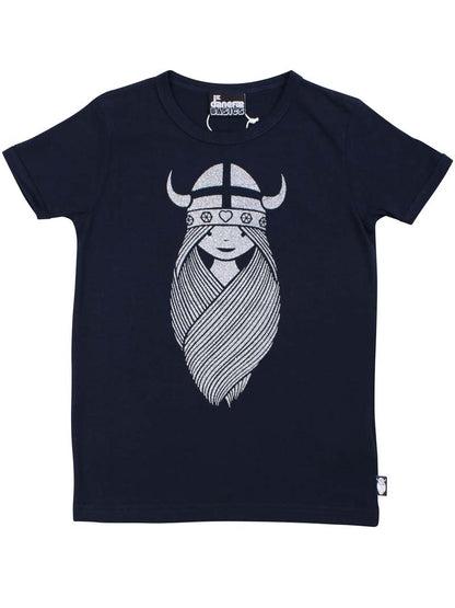 T-shirt til børn med viking