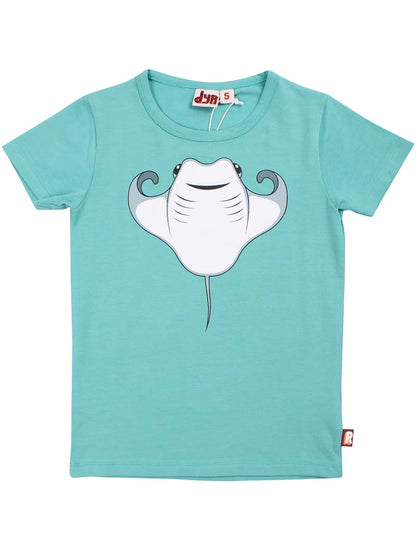 T-shirt til børn med Rokke fisk