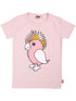 T-shirt til børn med papegøje
