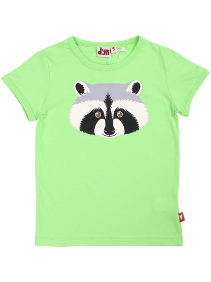 t-shirt til børn med vaskebjørn