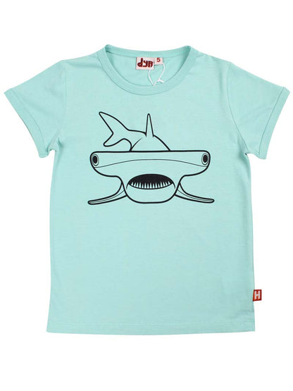 Børne t-shirt til børn med hammerhaj 
