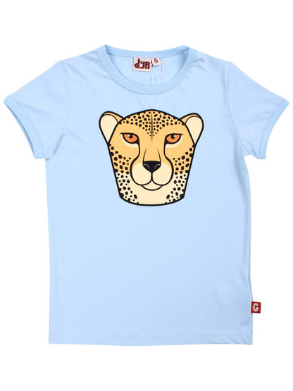 t-shirt til børn med en geopard