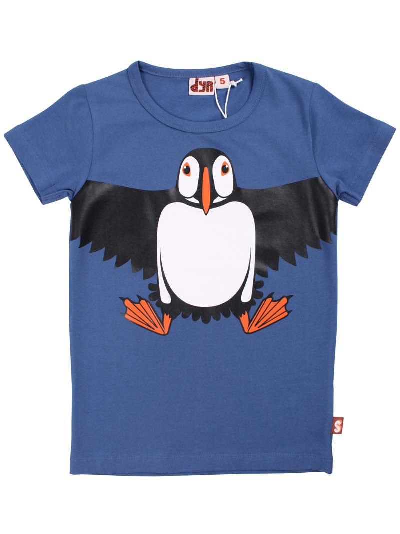 T-shirt til børn med søpapegøje