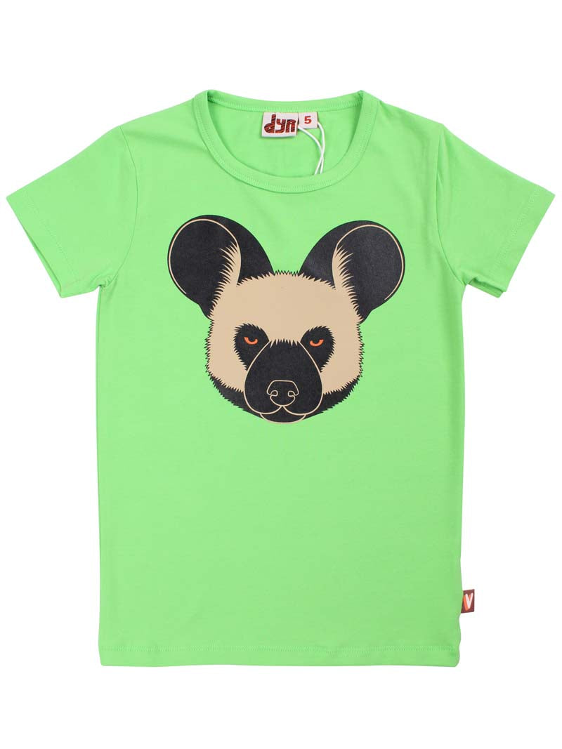 Børne t-shirt med vildhund