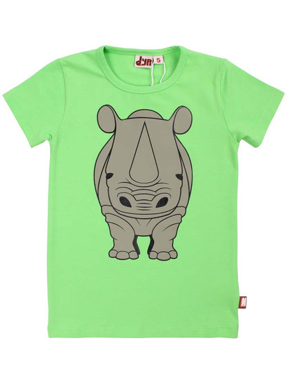 T-shirt til børn med næsehorn