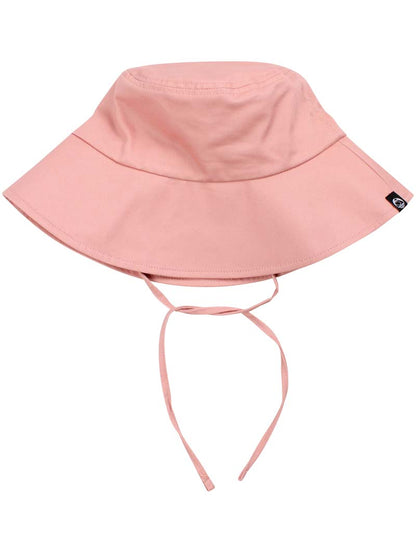 Fin rosabeige sommerhat til kvinder