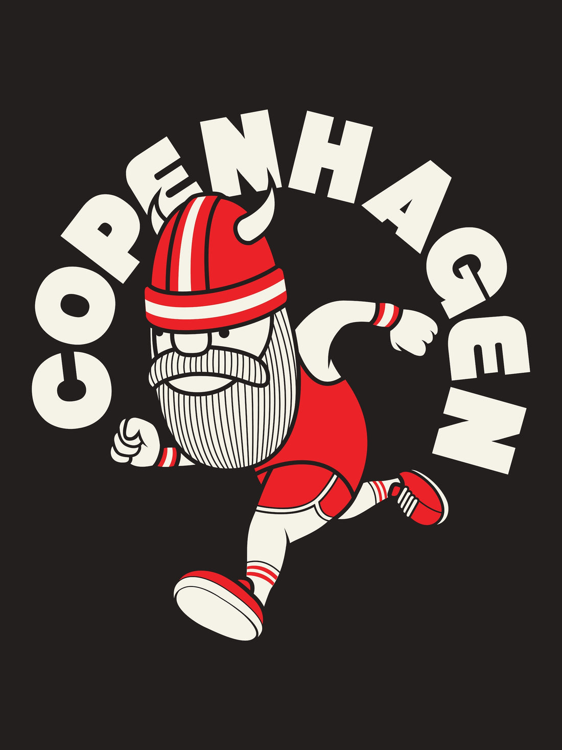 DANEFAE Postkort CPH JOGVIK