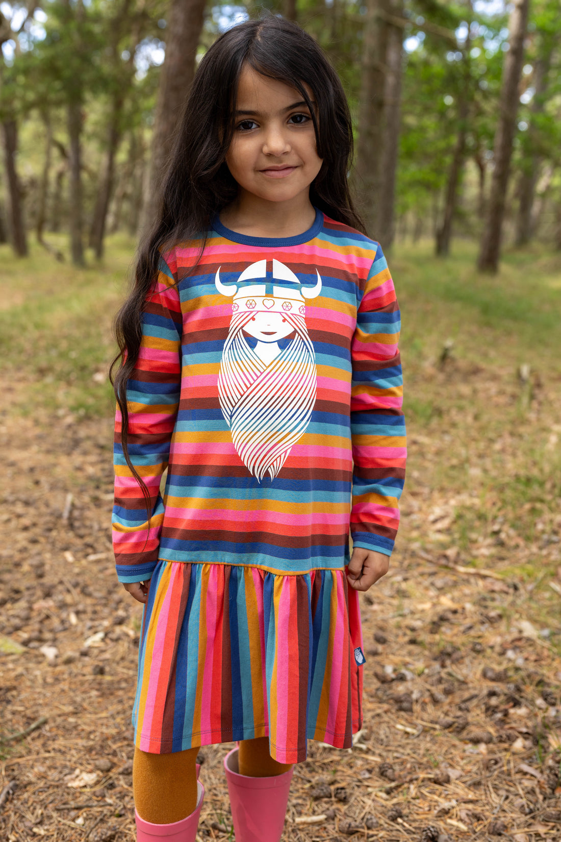 Danesehorse Baumwollkleid Borealis FREJA