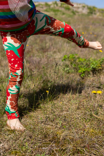 Danandrea Cotton Leggings Light Beige MAXIBERRY