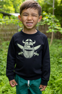 Danamerika Sweat Black PIRATE (Glow In The Dark)