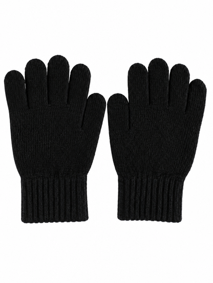 Pied Pied Cute Kids Gloves Black