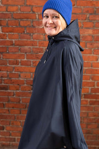 Danerain Poncho Dk Navy