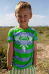 T-shirt med viking til børn