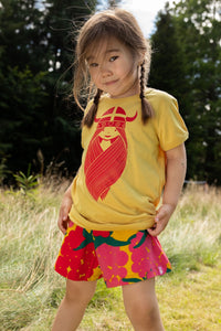 Danebasic SS Faded Yellow FREJA (Summer Red)