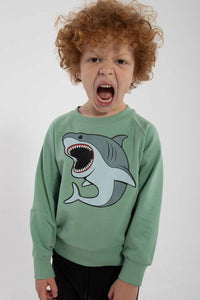 Dyrbellow Sweat Herb Green GREAT WHITE SHARK
