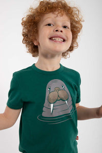 Animal Growl T Verde WALRUS