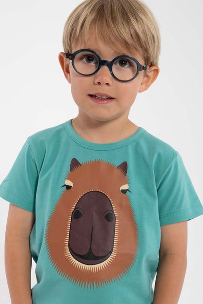 T-shirt børn med kapivar