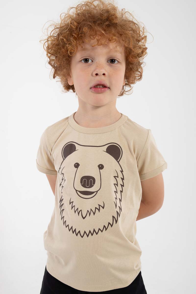 Dyrhide T Light Beige BROWN BJOERN