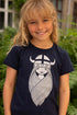 t-shirt til børn med viking