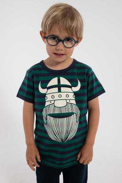 T-shirt til børn med viking