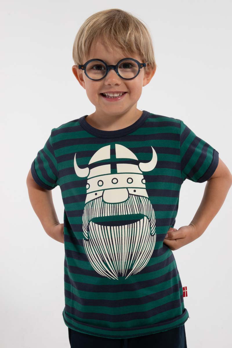 T-shirt til børn med viking
