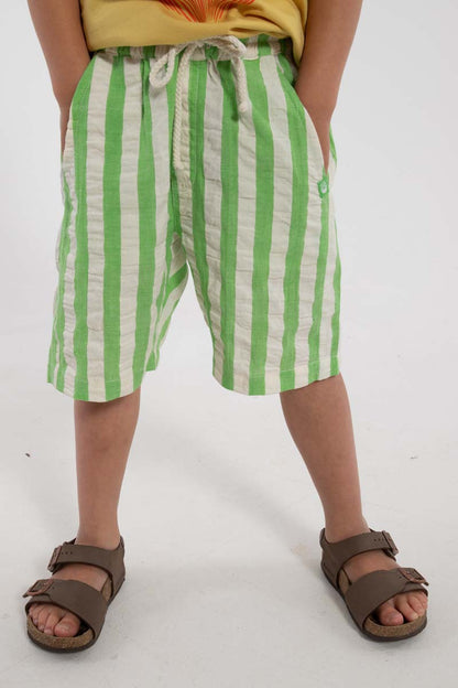 shorts til børn med striber 