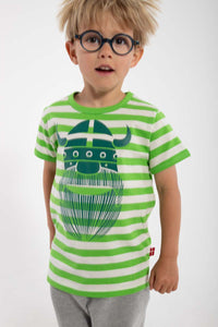 Danebasic SS Bright Green/Chalk ERIK