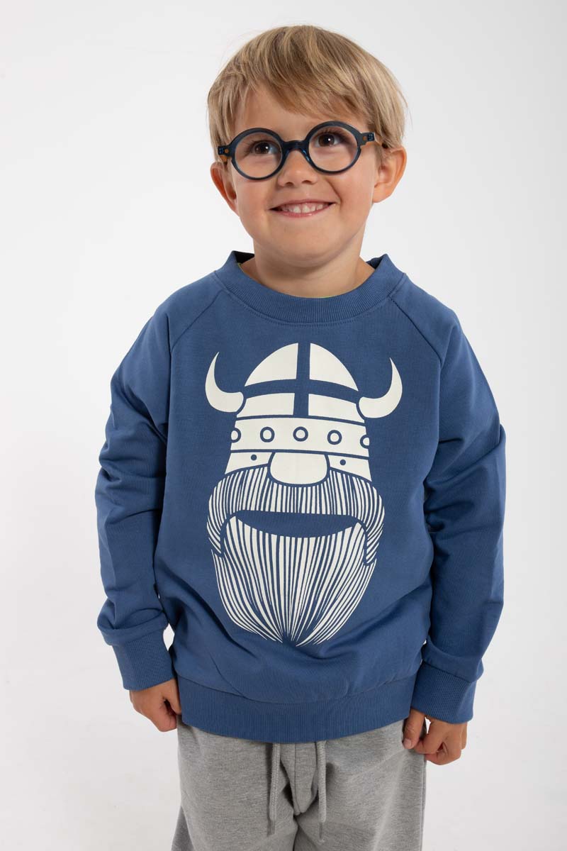 sweater til børn med viking
