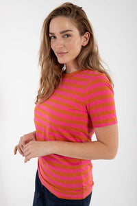Danebasic My Tee Light Rust/Bright Pink