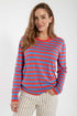 Dame Sweater med striber