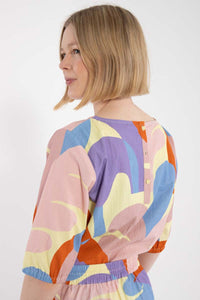 Danecremant Searsucker Shirt Pastel Yellow TROPS