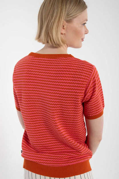 T-shirt i strik