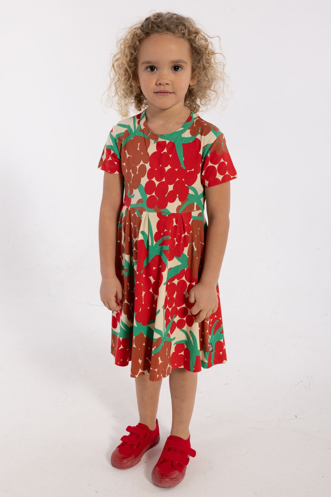 Danelollipop Cotton Dress Light Beige MAXIYBERRY