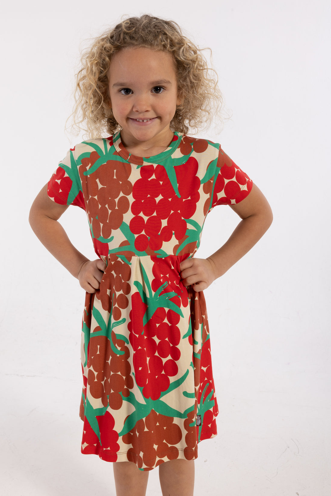 Danelollipop Cotton Dress Light Beige MAXIYBERRY