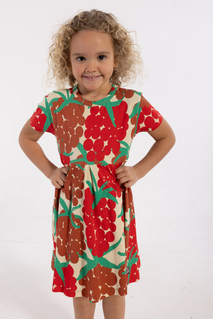 Danelollipop Cotton Dress Light Beige MAXIBERRY
