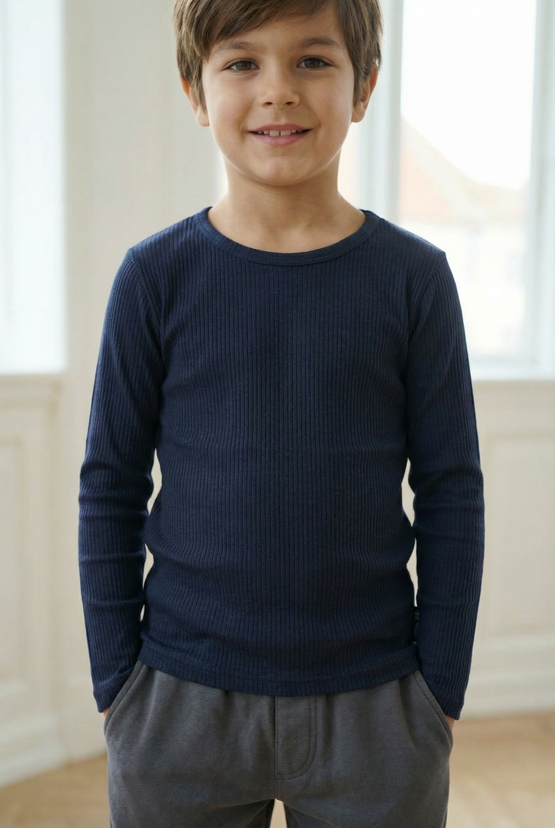 ESS - Lemonade LS Dk Navy