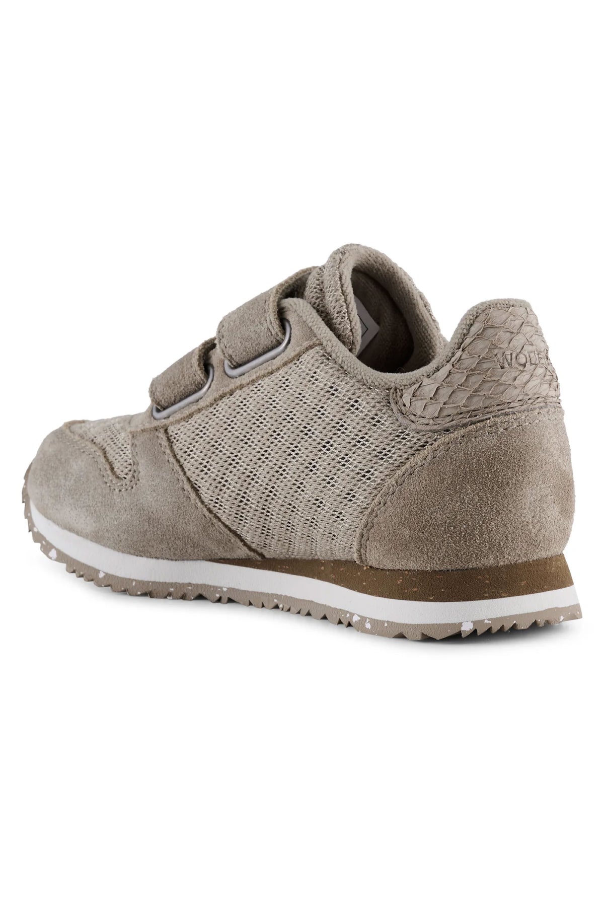 WODEN Ydun Suede Mesh Kids Silver Mink