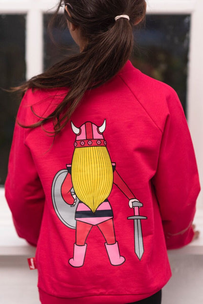 Sweater til børn med viking 
