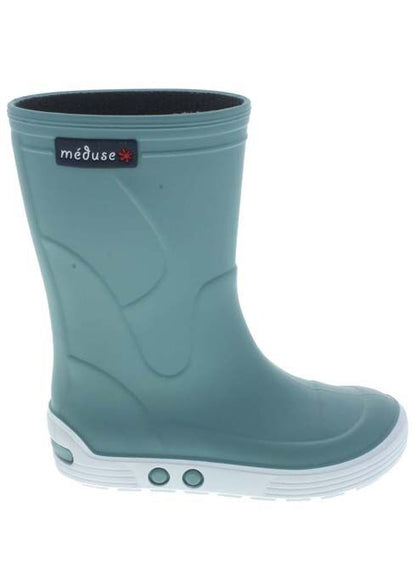 Meduse Rubber Boots Airport Lichen/Blanc