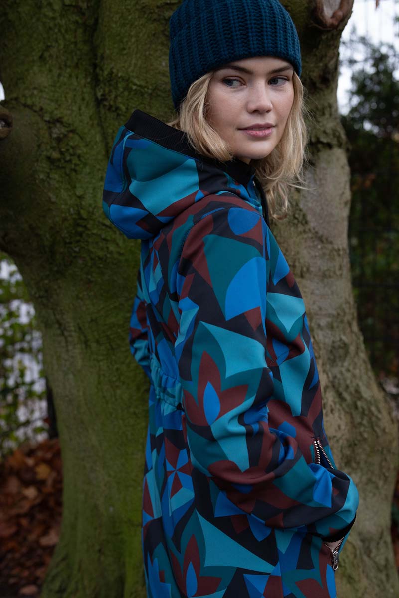 Danejane Softshell Black Merlot GEOFLEUR