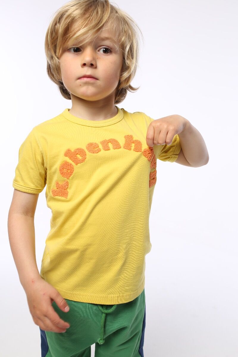 T-shirt til børn med københavn   