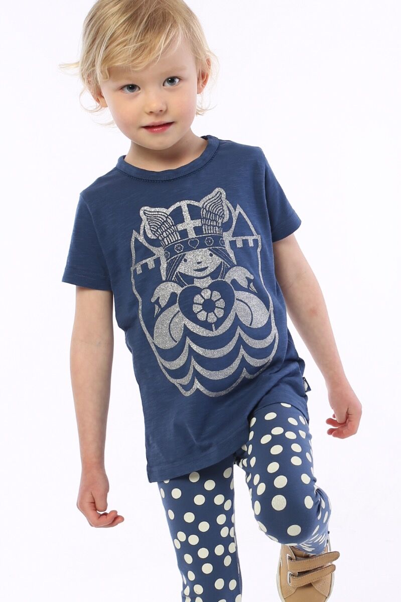 T-shirt til børn med viking
