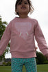 Skøn sweatshirt til børn med print af sød elefant