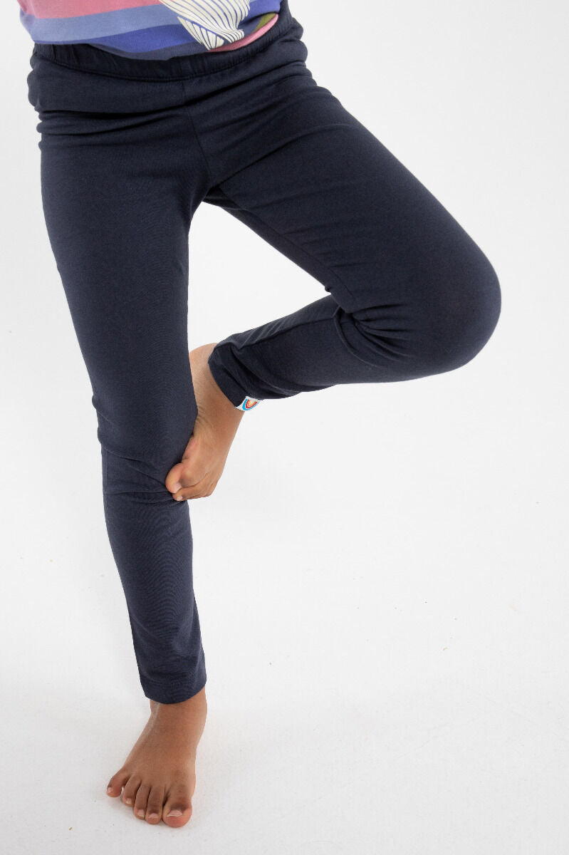 Leggings til børn i navy