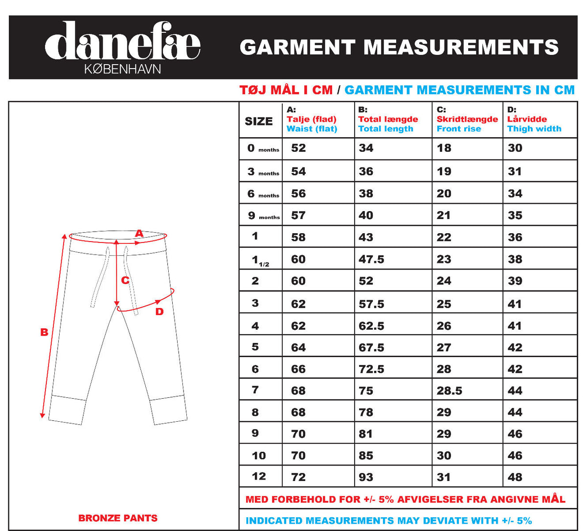 ORGANIC - Danebronze Pants Warm Rose