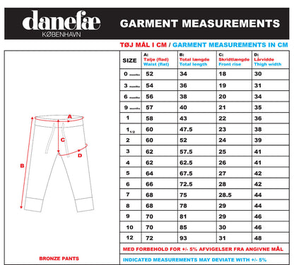 Danebronze Pants Brown Beige
