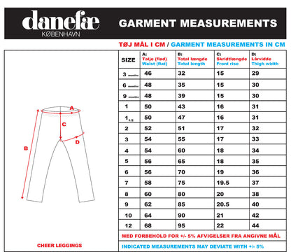 Danecheer Leggings Dk Navy